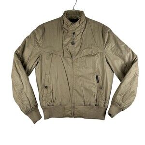 Vintage William Barry Jacket Mens Medium Struggle Gear Bomber Lined 90s Missing